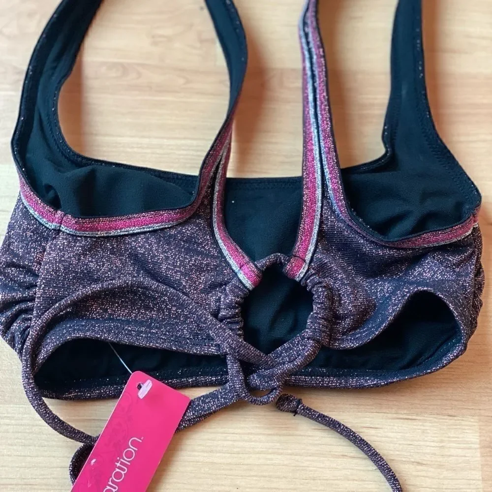 Lot TWO Xhilaration Bikini Tops NWT XS & S NWT